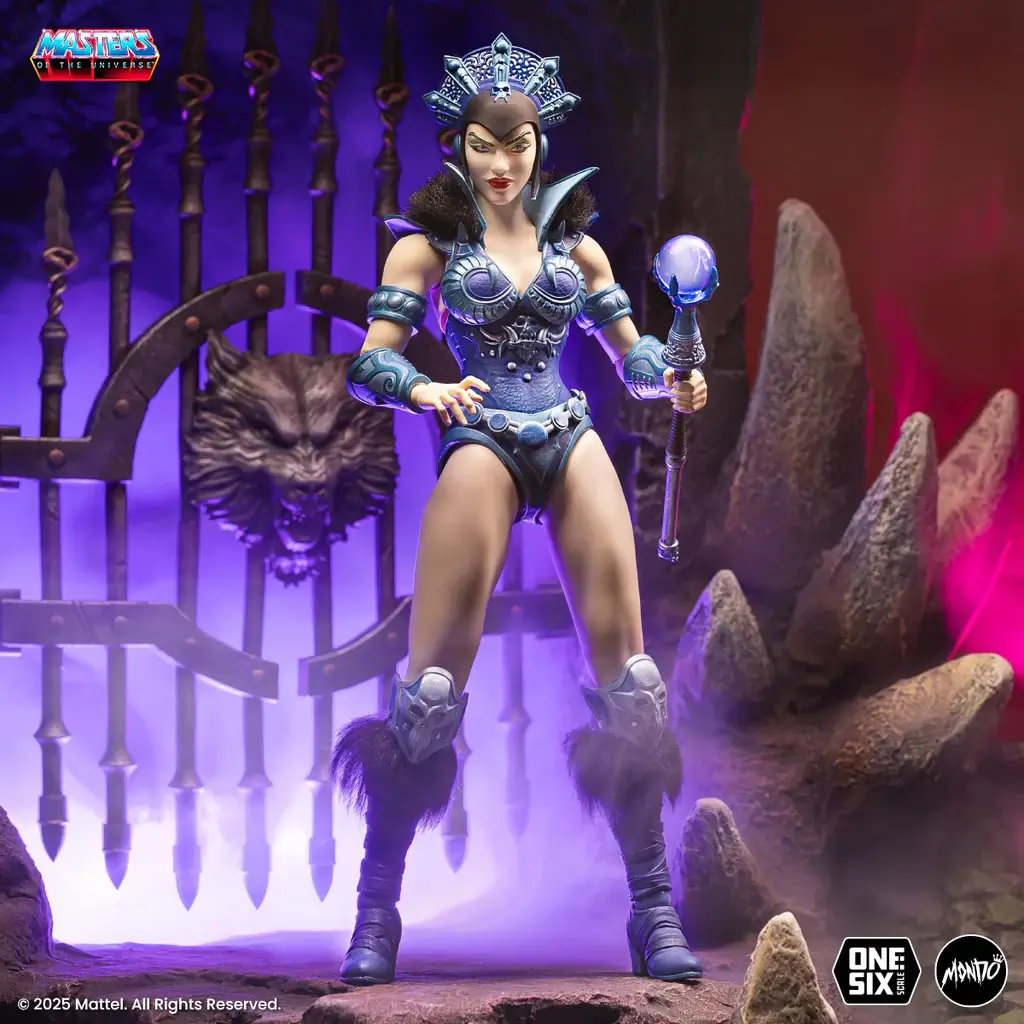 Evil-Lyn Screeech Mondo Sixth Scale Masters of the Universe 2