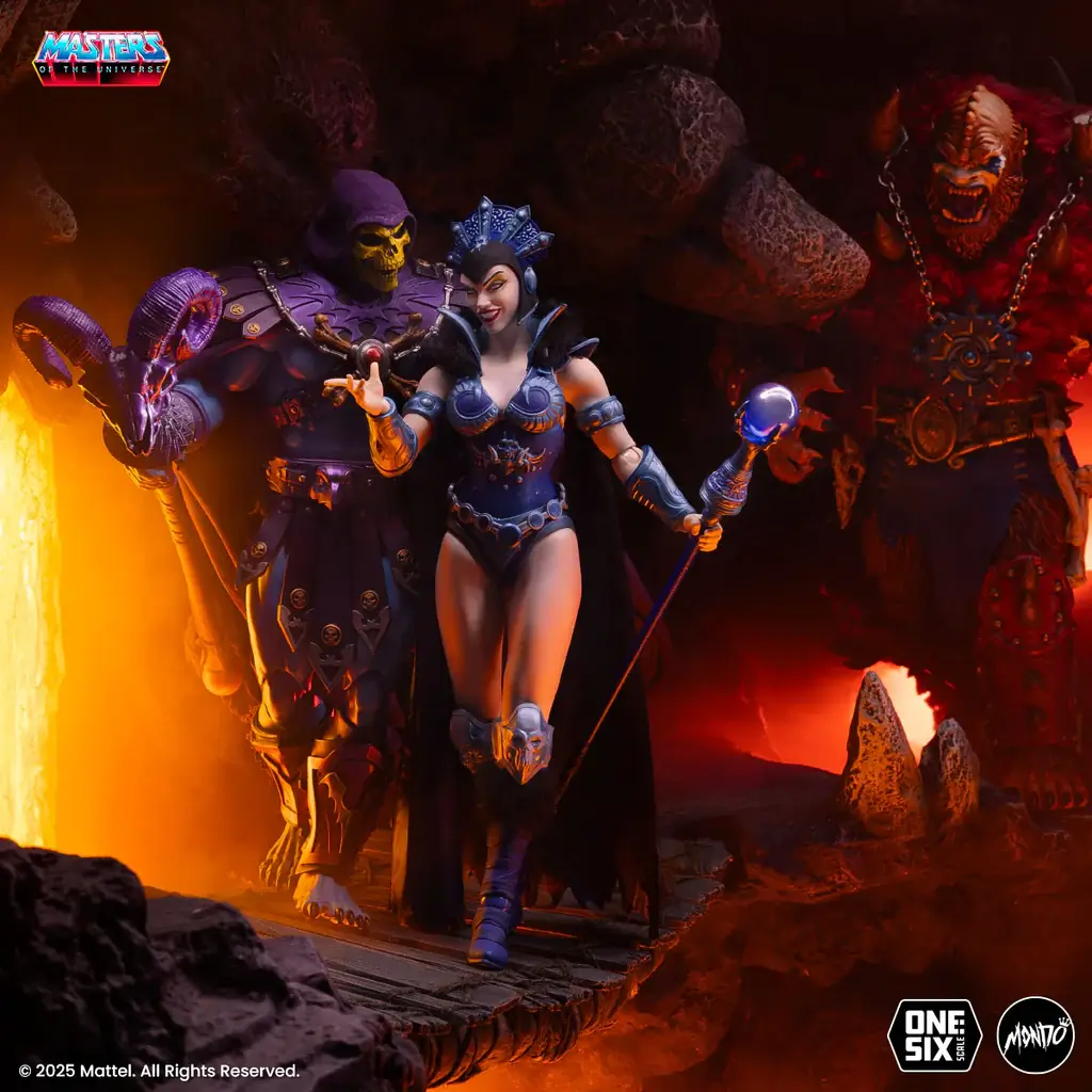 Evil-Lyn Screeech Mondo Sixth Scale Masters of the Universe 6