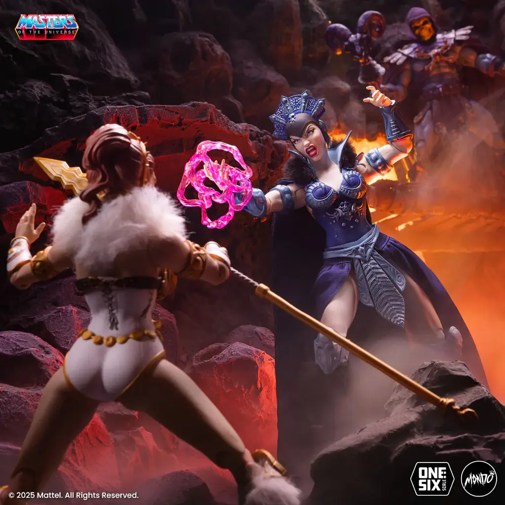 Evil-Lyn Screeech Mondo Sixth Scale Masters of the Universe 7