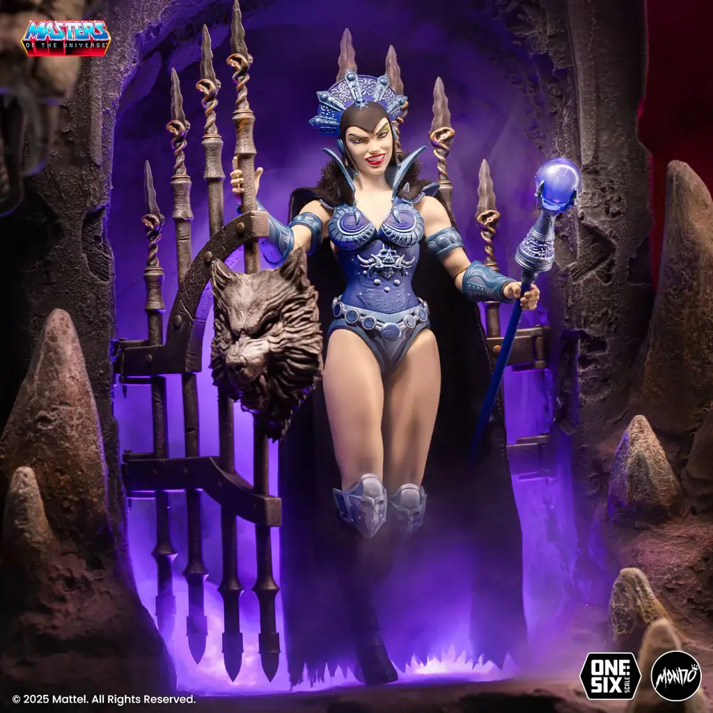 Evil-Lyn Screeech Mondo Sixth Scale Masters of the Universe 8