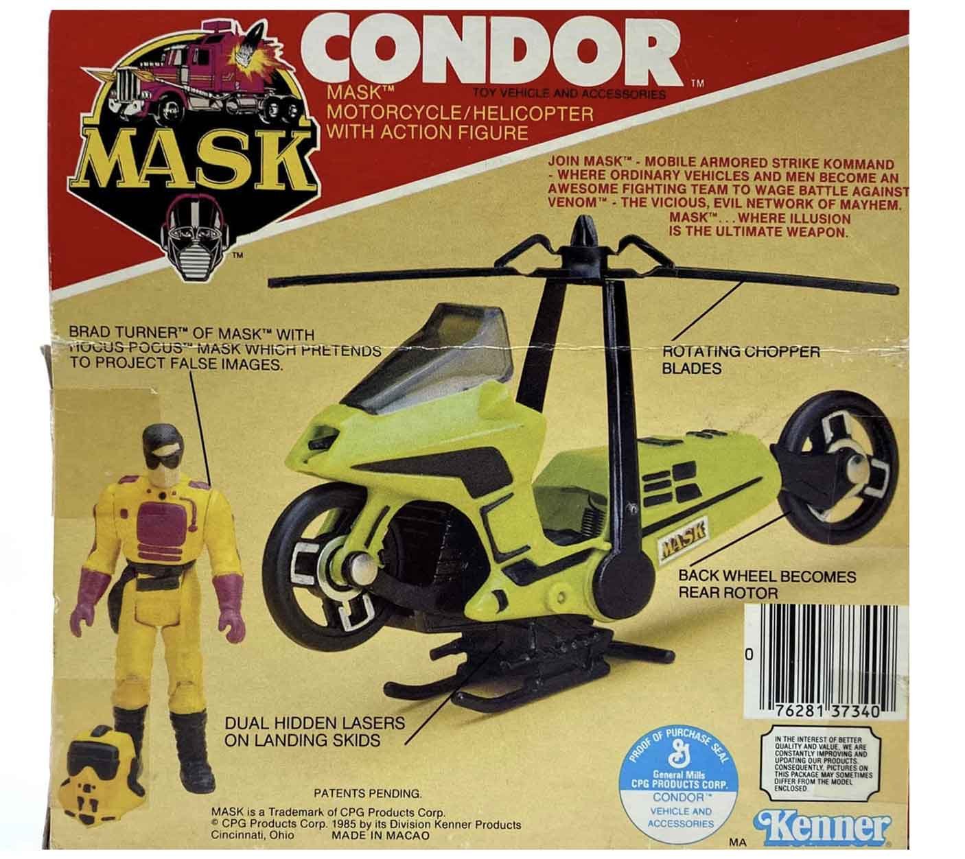MASK-Condor-Vintage-Box-Back