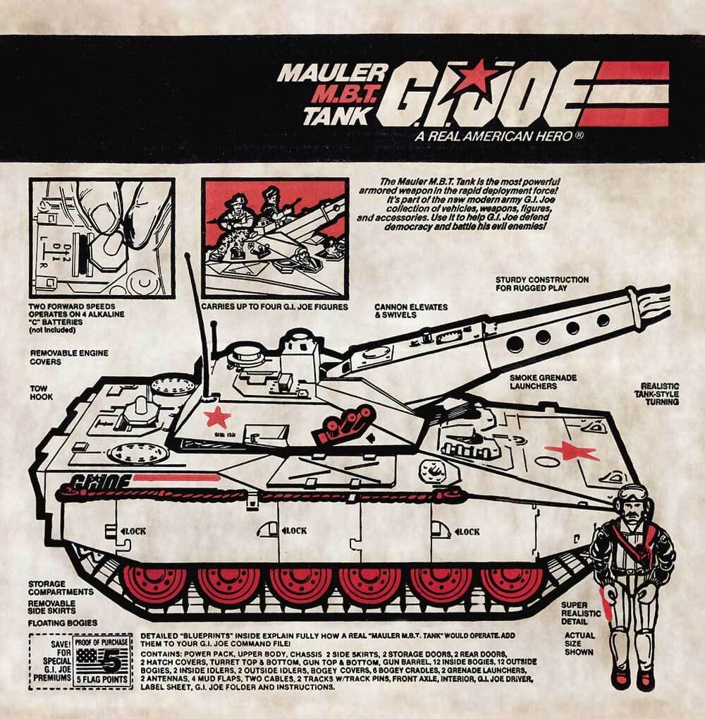 Mauler-M.B.T.-Tank-(Manned-Battle-Tank)-1985-Vintage-GI-Joe-Box-Back