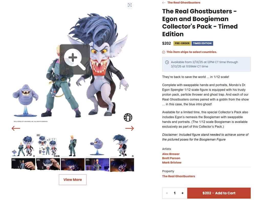 THE-REAL-GHOSTBUSTERS-Egon-&-Boogieman-Mondo-Listing