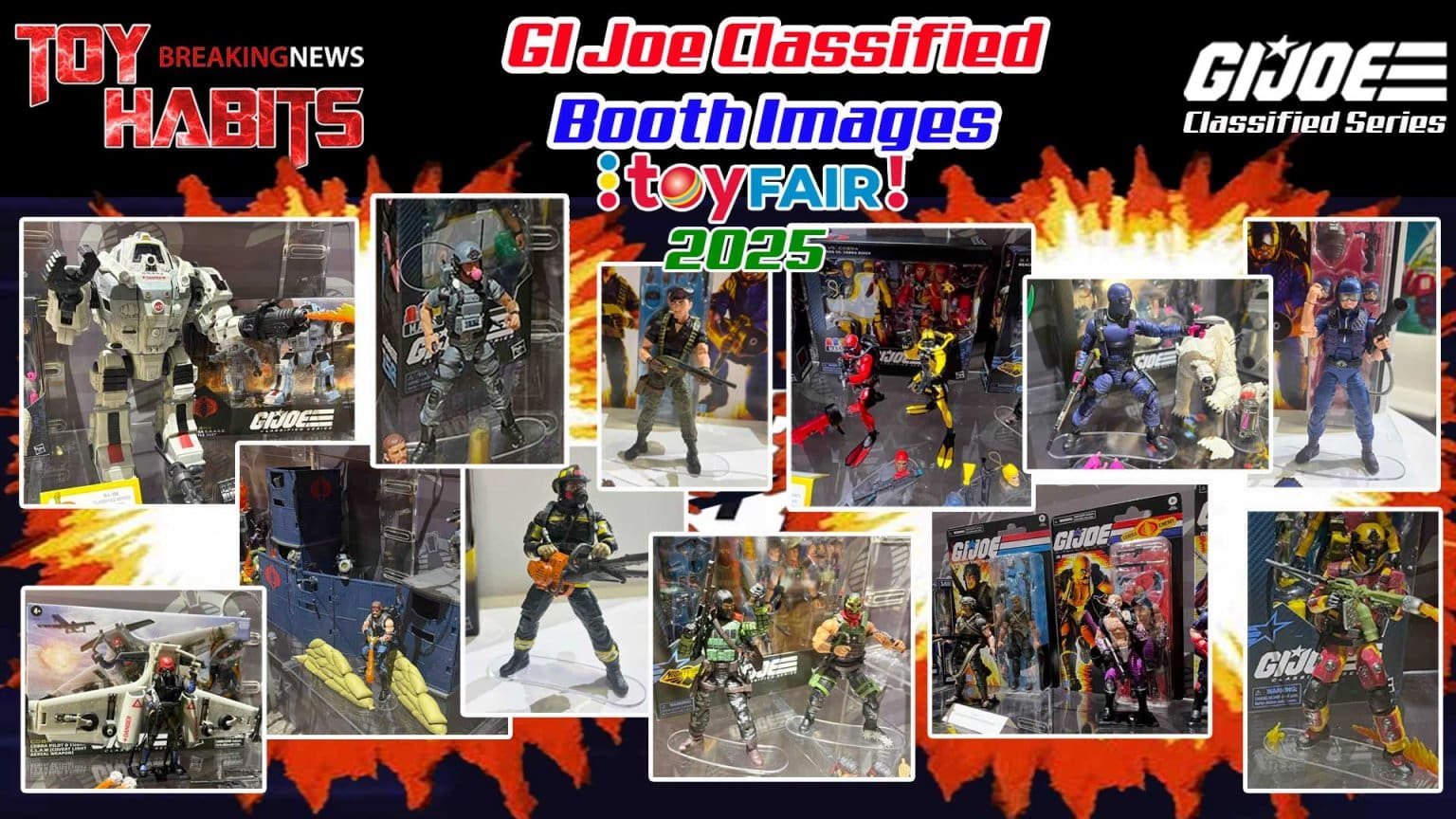 GI Joe Classified New York Toy Fair 2025 Booth Images