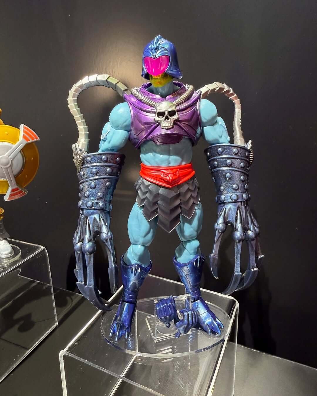 New Eternia Terror Claws Skeletor MOTU Masterverse Toy Fair 2025 Booth Reveal
