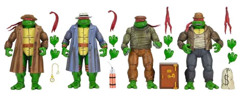 NECA-Teenage-Mutant-Ninja-Turtles-Mirage-Comics-Gangster-Turtles-4pk