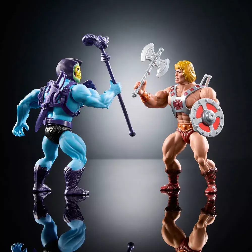 Retro Punching He-Man and Skeletor MOTU Origins 80th Anniversary 2-Pack 3