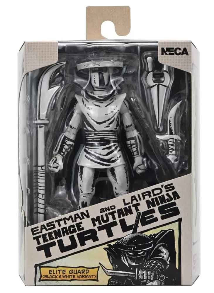 NECA-TMNT-Mirage-Comics-Elite-Foot-Ninja-Guard-Black-&-White-2