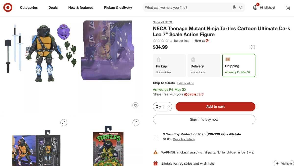 NECA-Teenage-Mutant-Ninja-Turtles-Cartoon-Ultimate-Dark-Leo-Target-Listing