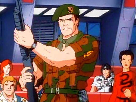 Lt. Falcon GI Joe Movie Animation Still