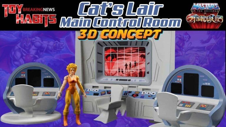 MOTU Origins ThunderCats Cat’s Lair Main Control Room Concept