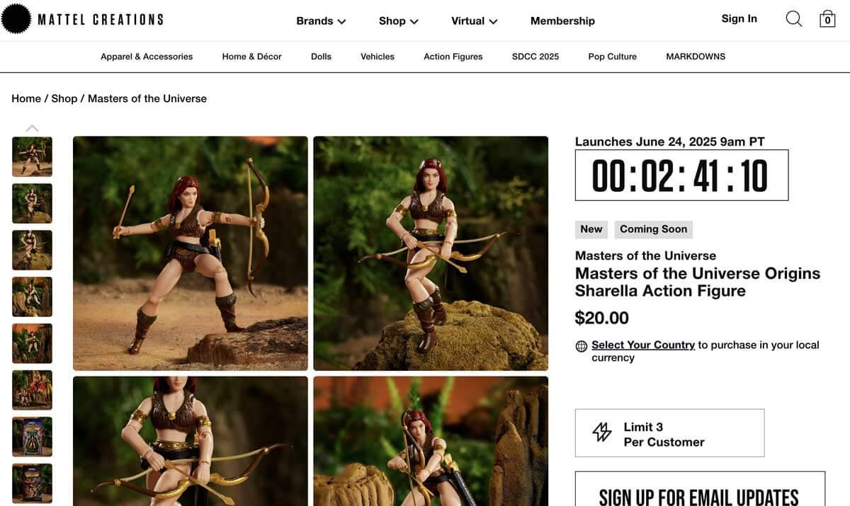 Sharella-MOTU-Origins-Mattel-Creations-Club-Grayskull-Exclusing-Listing