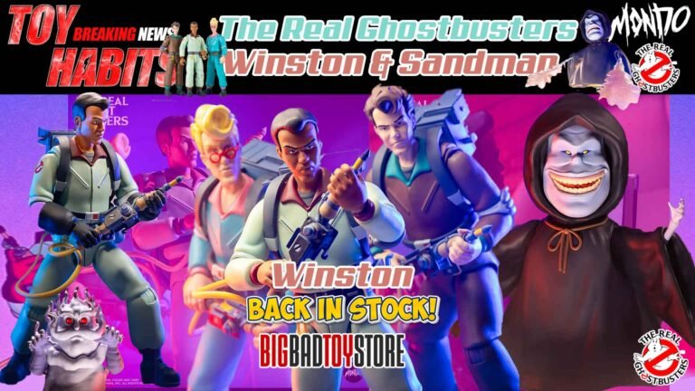 The Real Ghostbusters Mondo Winston & Sandman Preorder