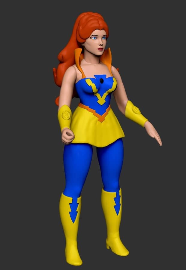 Castaspella MOTU Origins Cartoon Collection Concept 1