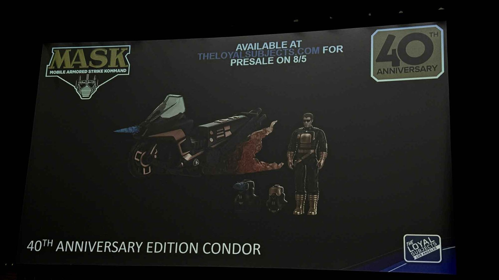 Condor-MASK-40th-Anniversary-Loyal-Subjects-SDCC-2025-Reveal