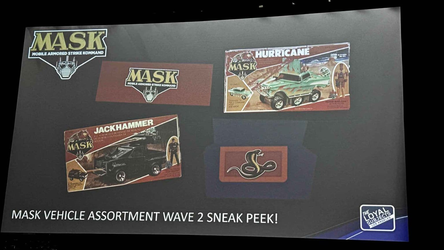 MASK Wave 2 SDCC 2025 Sneak Peek + More 40th Anniversary Vehicles - Toy ...