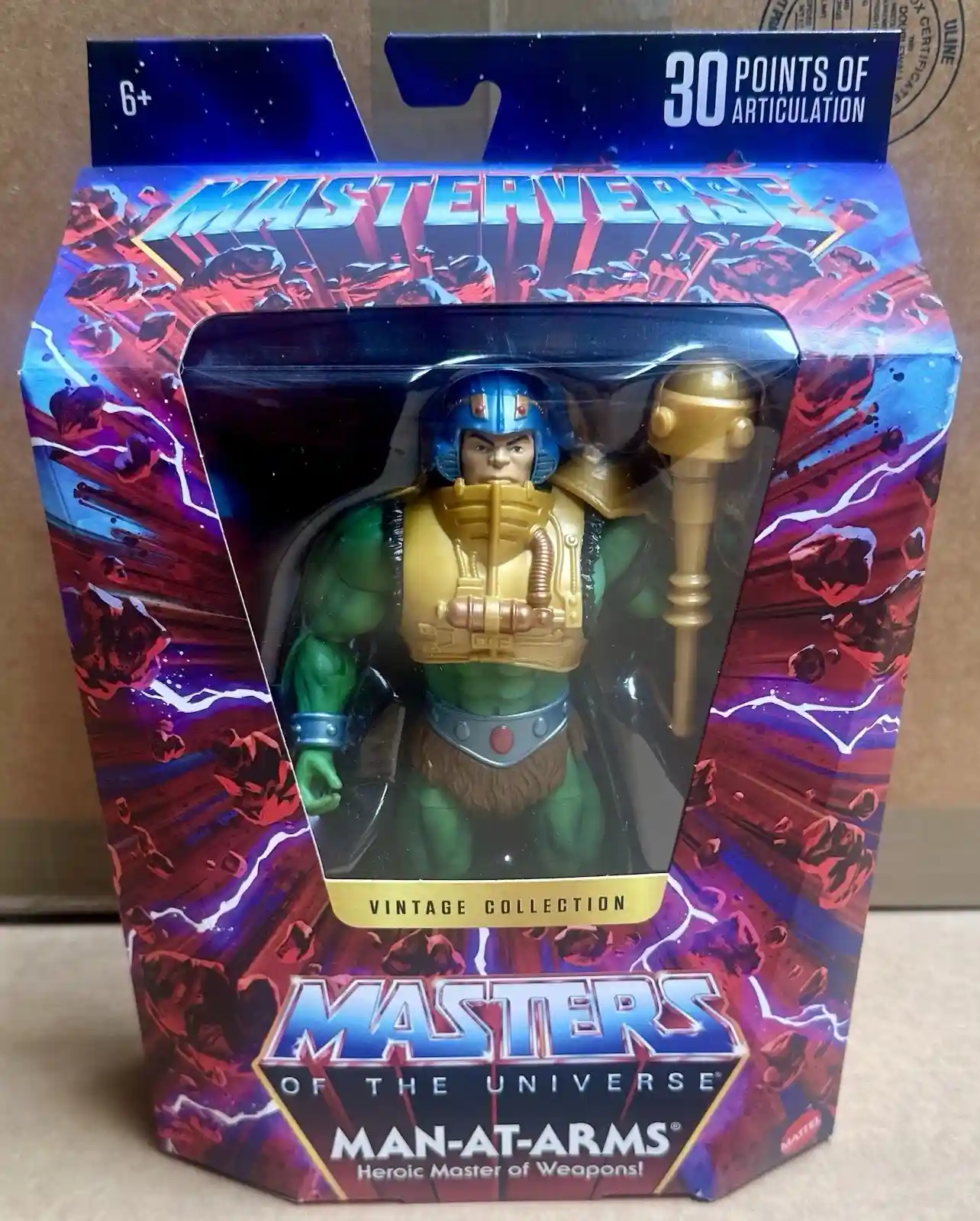 Man-At-Arms Masterverse Vintage Collection In Box 1