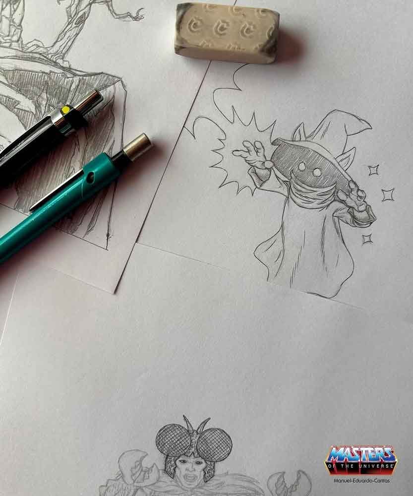 Masters-of-the-Universe-Origins-Fright-Zone-Playset-package-art-sketch-1