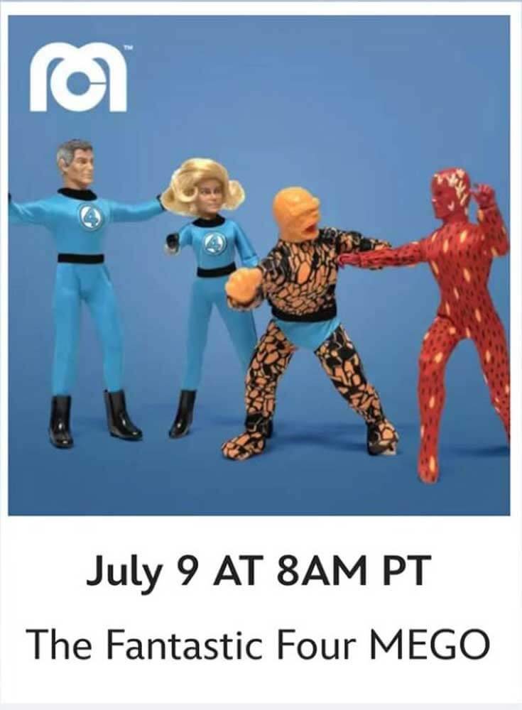 Mego-Disney-Exclusive-4-Pack-Fantasic-Four-preorder