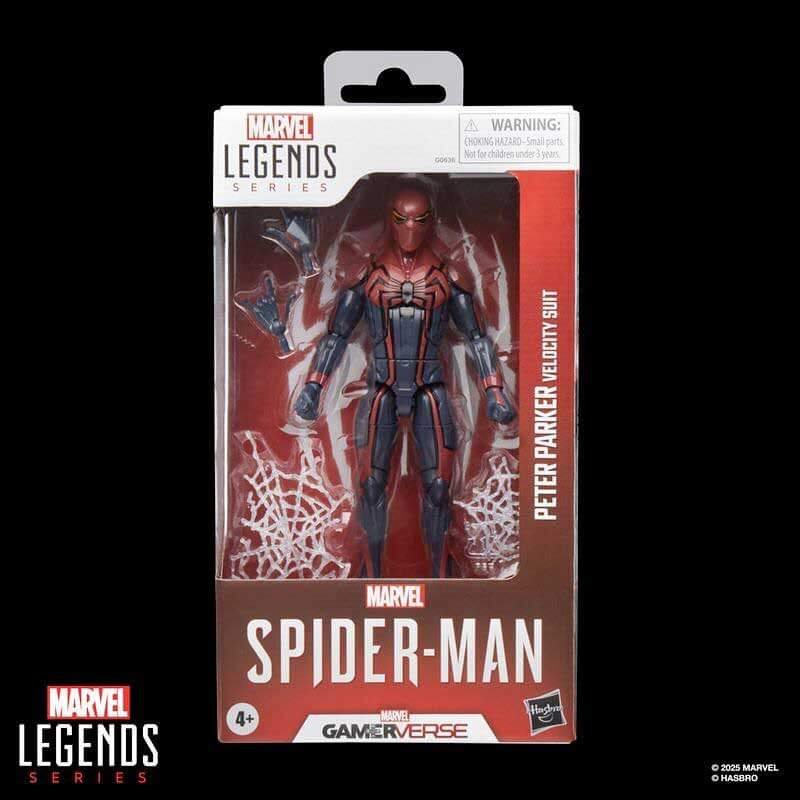 Spider-Man 2 Peter Parker Velocity Suit Marvel-Legends-Gamerverse-Box-FrontSpider-Man 2 Peter Parker Velocity Suit Marvel-Legends-Gamerverse-Box-Front