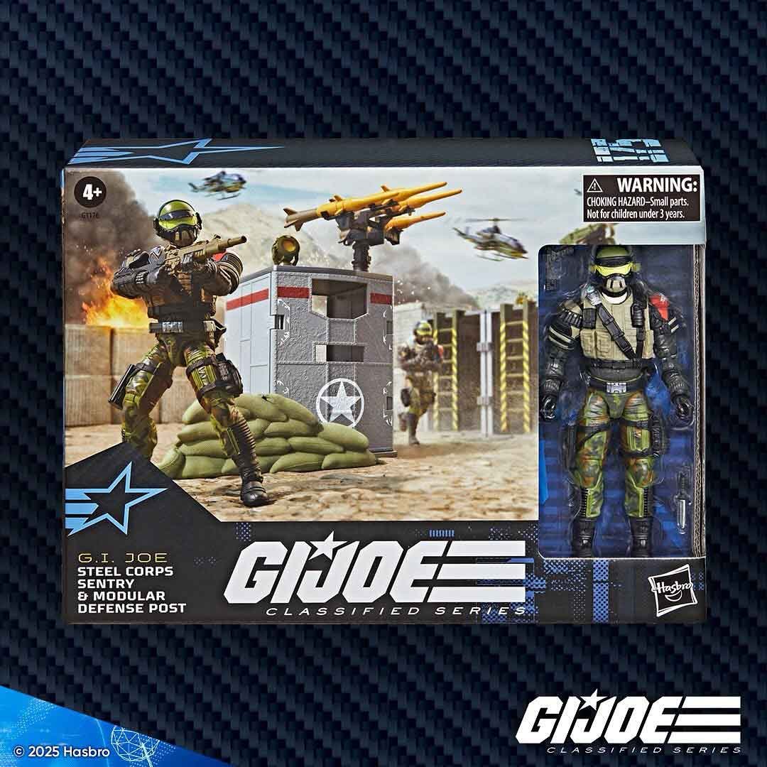 Steel-Corps-Sentry-&-Modular-Defense-Ourpost-GI Joe Classified Series-1