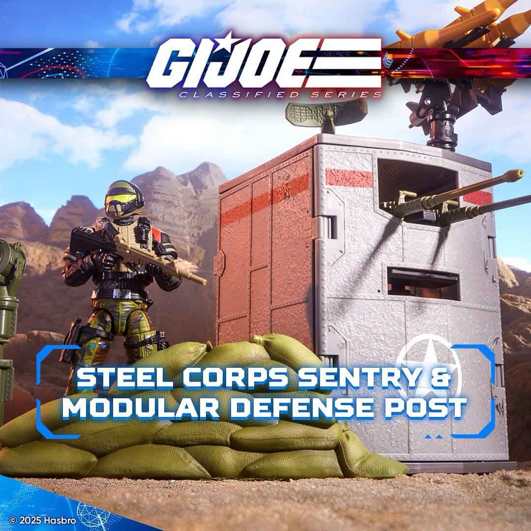 Steel-Corps-Sentry-&-Modular-Defense-Ourpost-GI Joe Classified Series-2