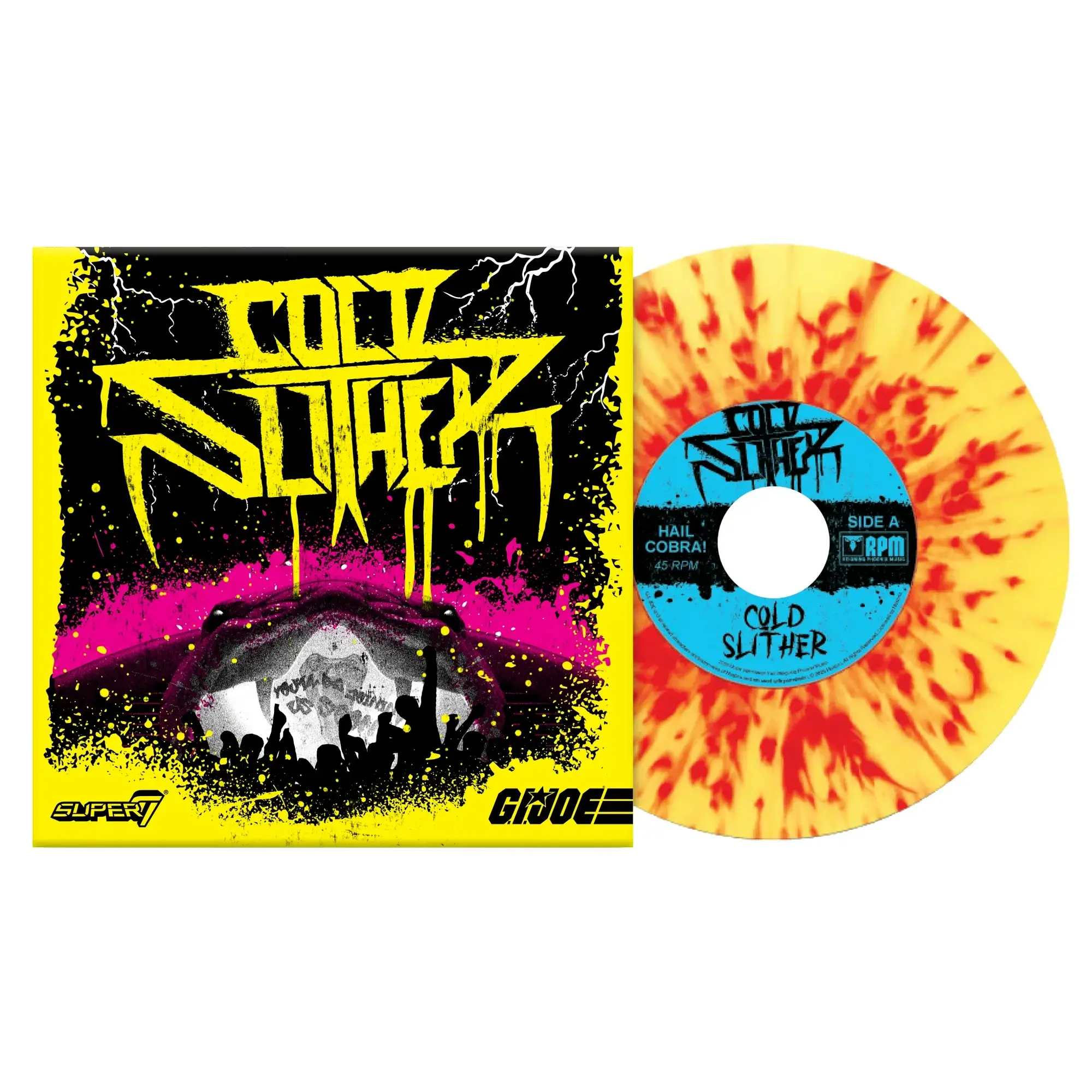 Zartan Super7 G.I. Joe ReAction+ Cold Slither 45 Adaptor Box Set 4