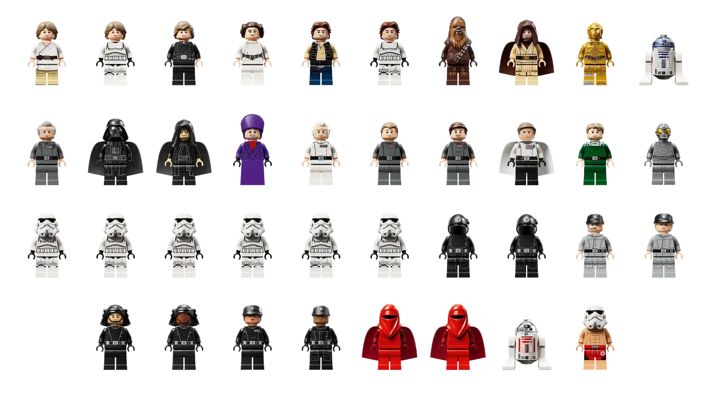 Death Star Lego Star Wars UCS 75419 Mini Figures