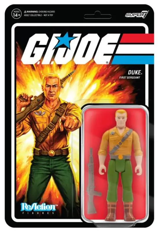 Duke GI Joe Super7 Reaction Wave 2