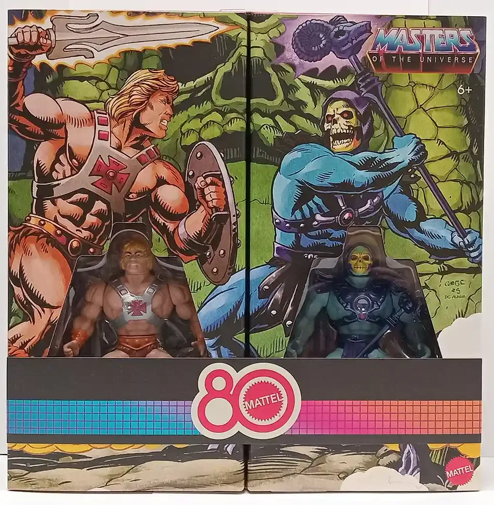 He-Man Skeletor 80th Anniversary Retro Punching 2-Pack 10