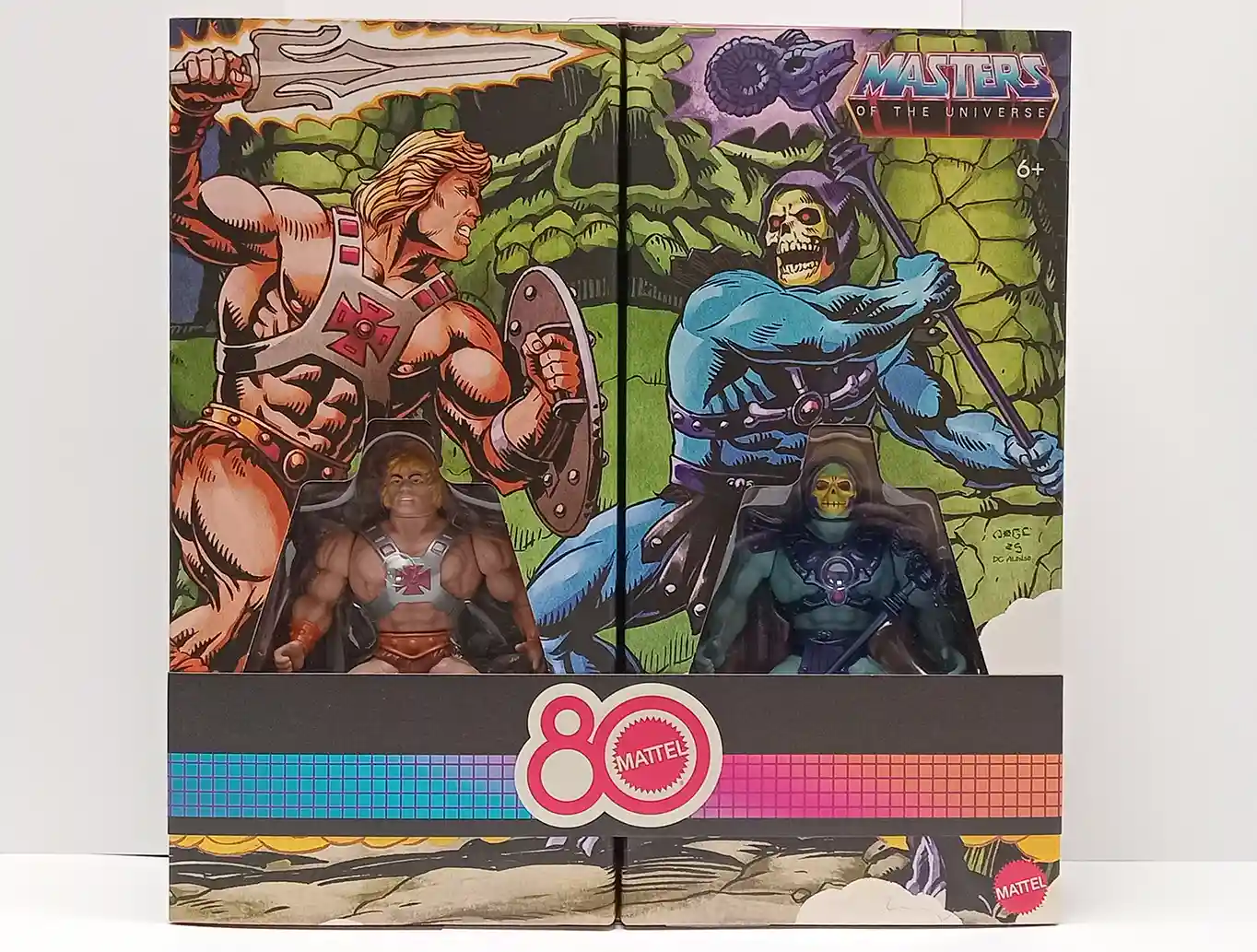 He-Man Skeletor 80th Anniversary Retro Punching 2-Pack 10