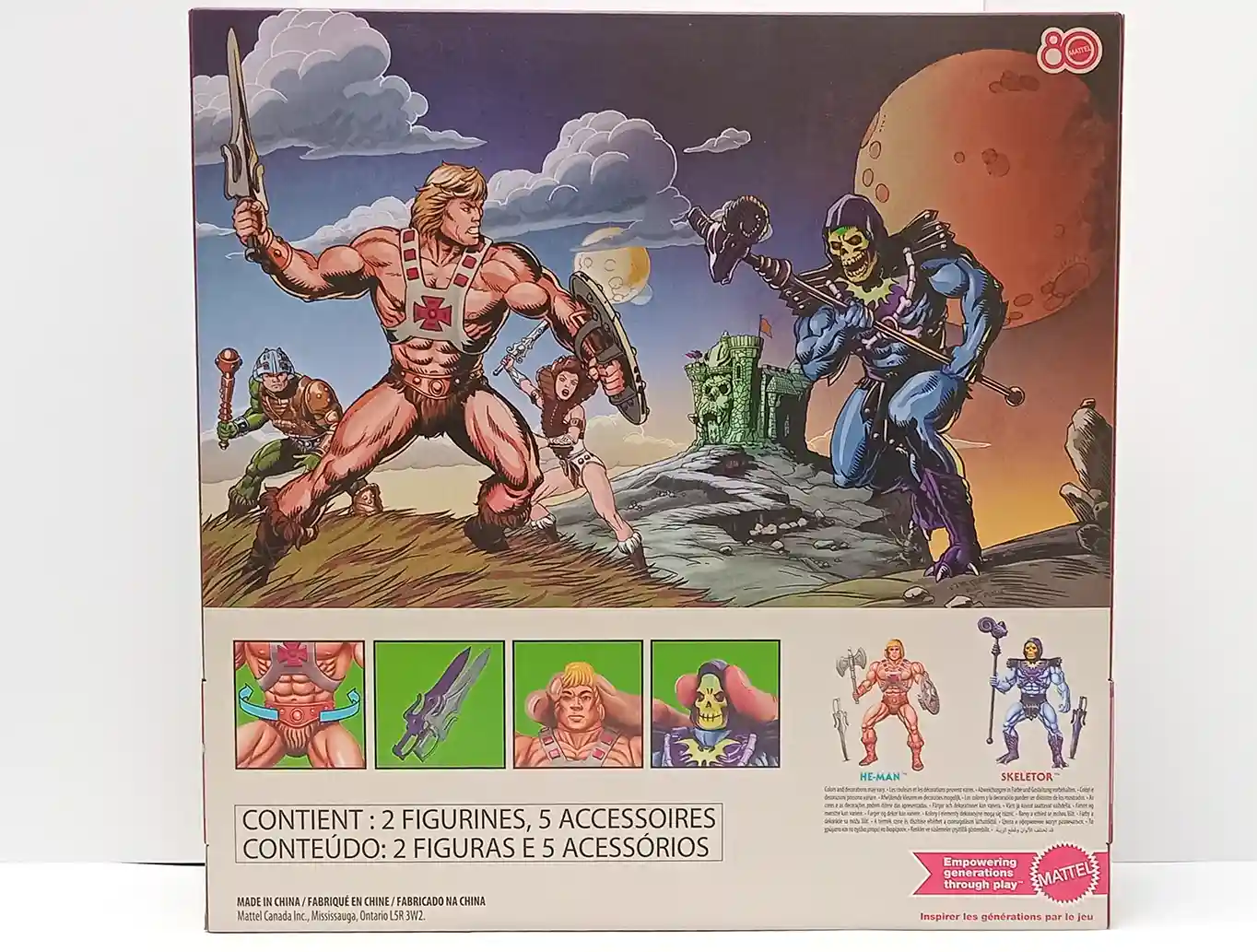 He-Man Skeletor 80th Anniversary Retro Punching 2-Pack 11