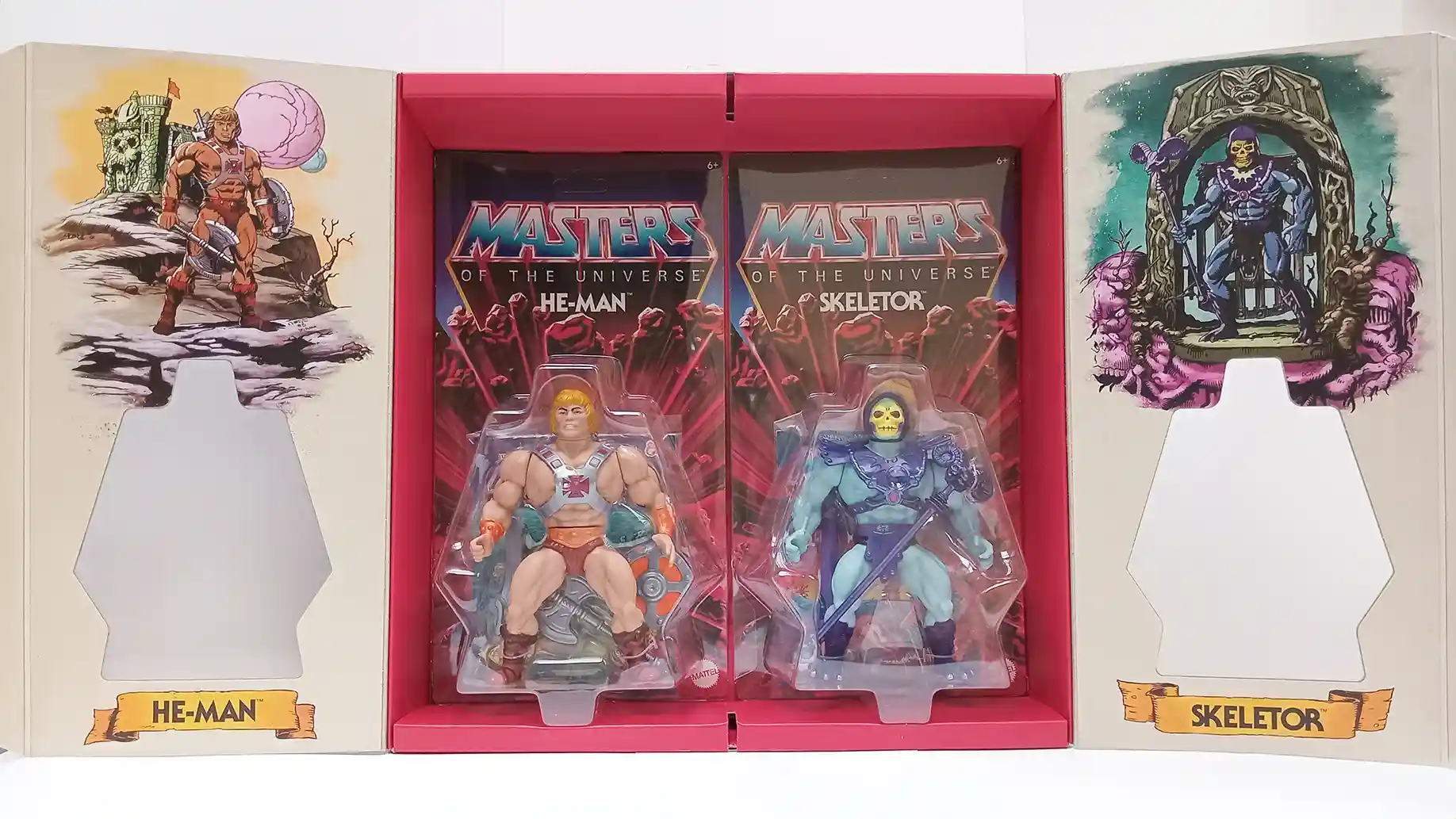 He-Man Skeletor 80th Anniversary Retro Punching 2-Pack 12