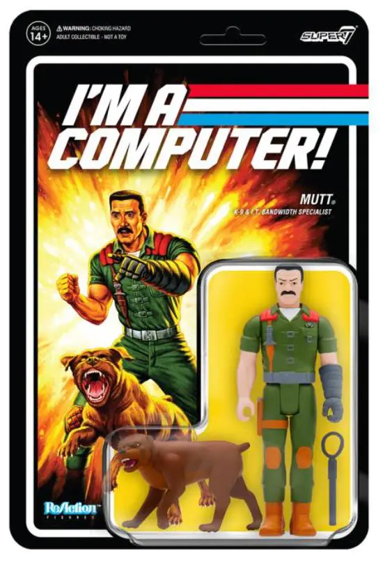 Mutt & Junyard GI Joe Super7 Reaction PSA Edition