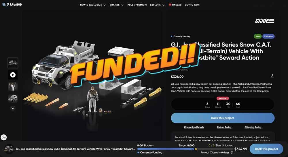 Snowcat-HASLAB-GI-Joe-Classified-funded-BACKERS