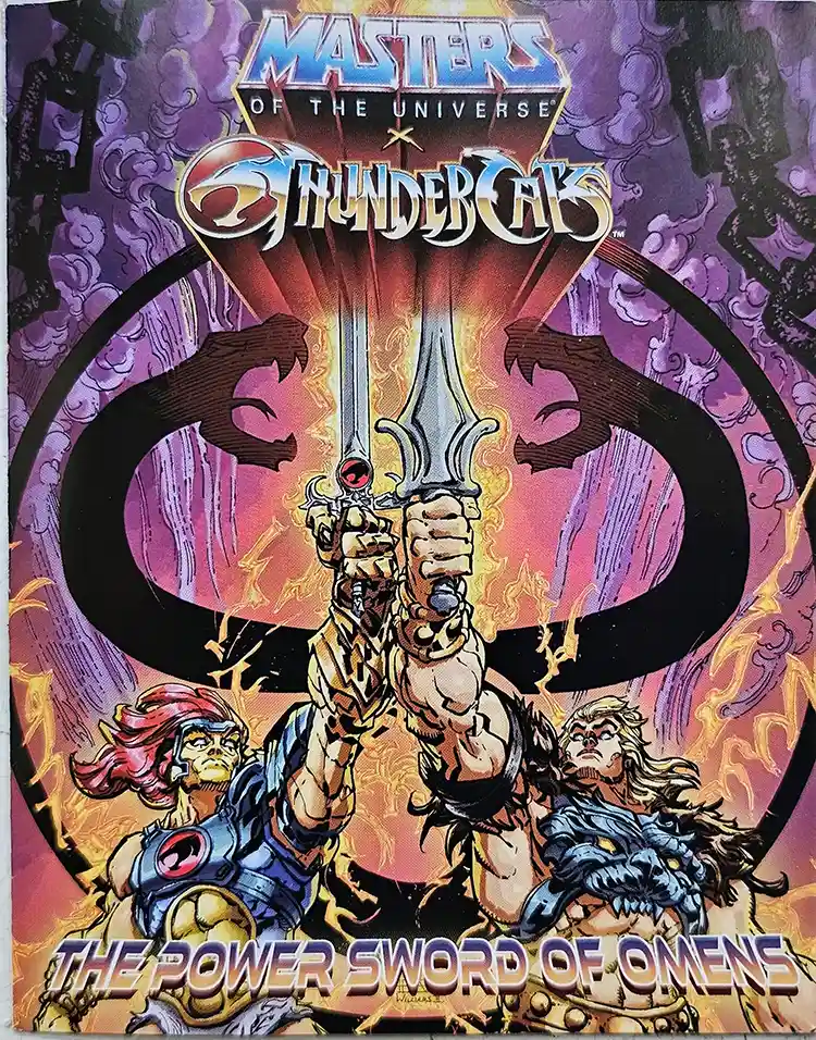 The Power Sword of Omens MOTU ThunderCats Wave 2 Minicomic Cover