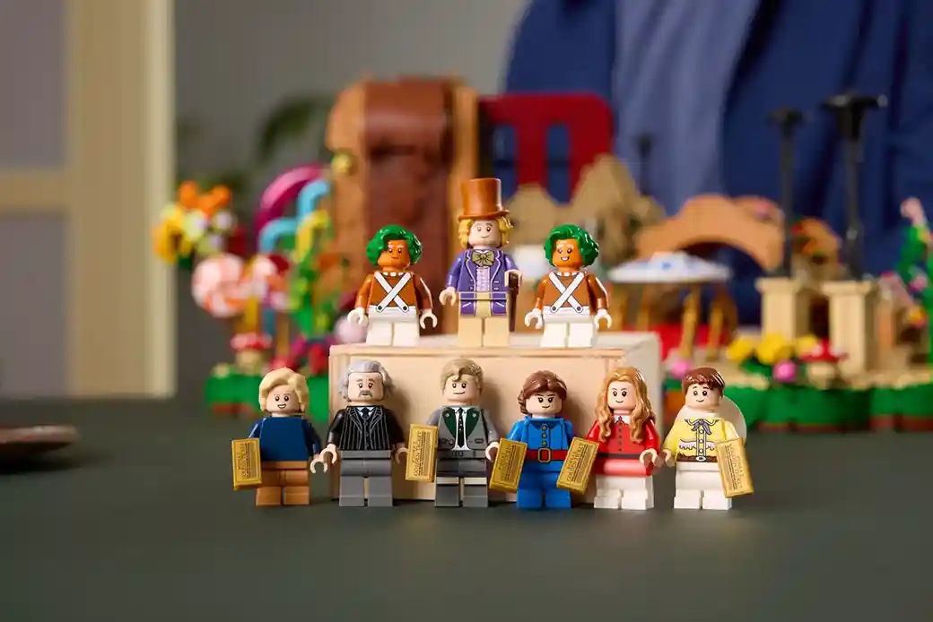 Willy Wonka & the Chocolate Factory Lego Set Mini Figures 2
