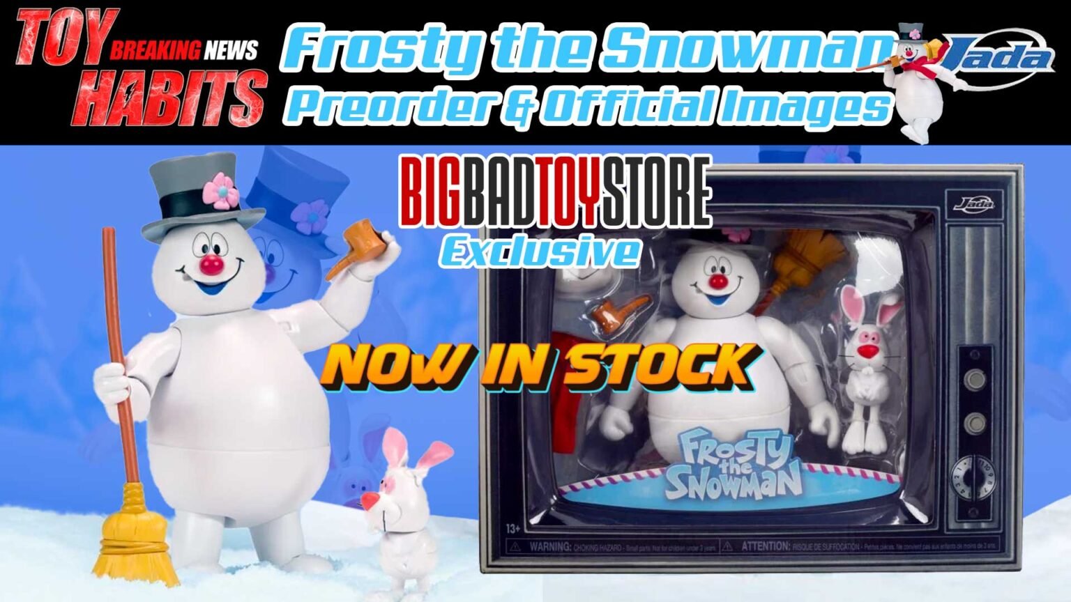 Frosty the Snowman BBTS Exclusive Action Figure Preorder