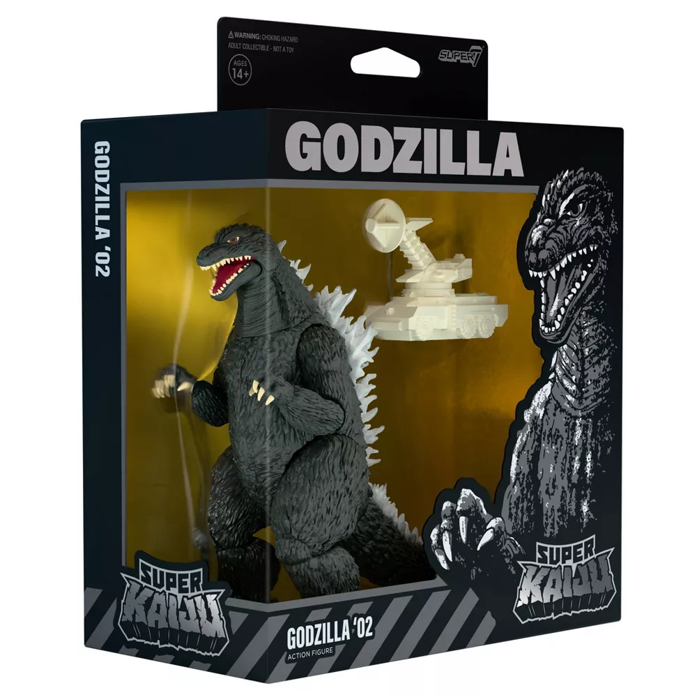 Godzilla 2002 Toho Super Kaiju Wave 03 Box Front