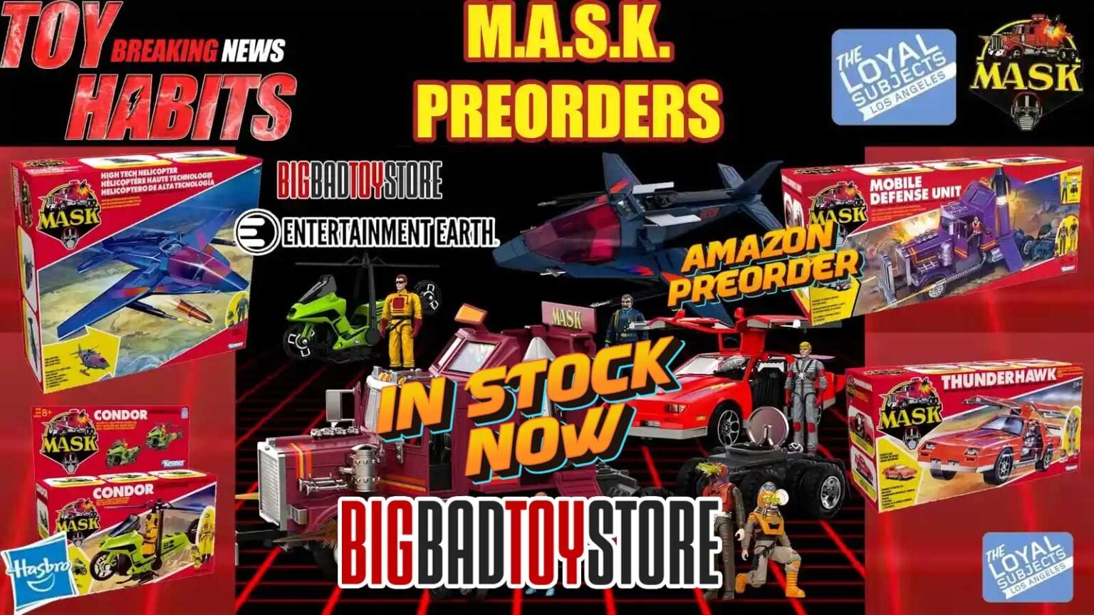 Wave Mask Mobile MASK Wave 1 The Loyal Subjects BBTS Exclusive Preorders