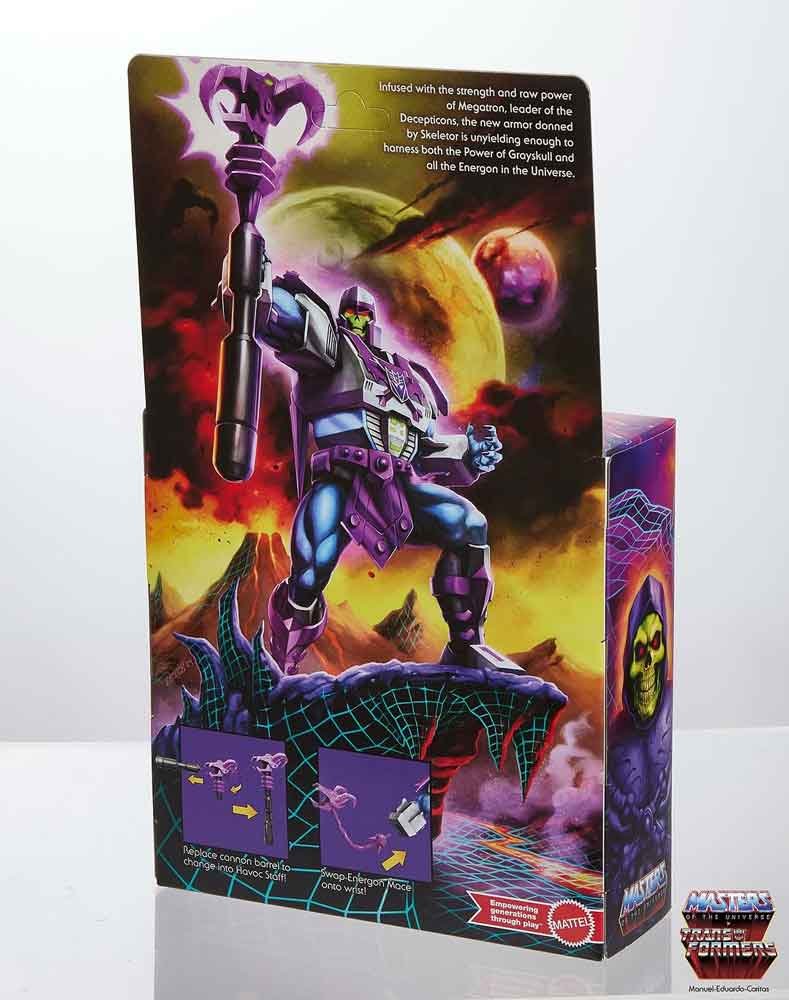 MOTU-Origins-Transformers-Bumblebee-Megatron-Skeletor-right-rear-angle-package