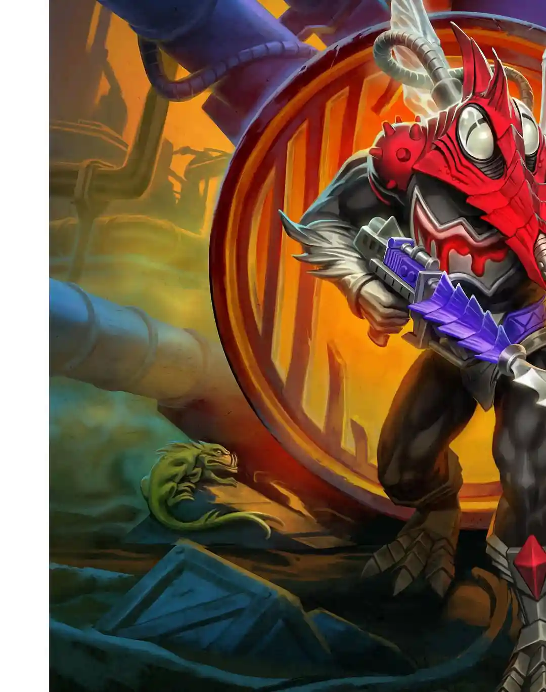 Mosquitor New Eternia Masterverse Hi-Res Art Reveal 1