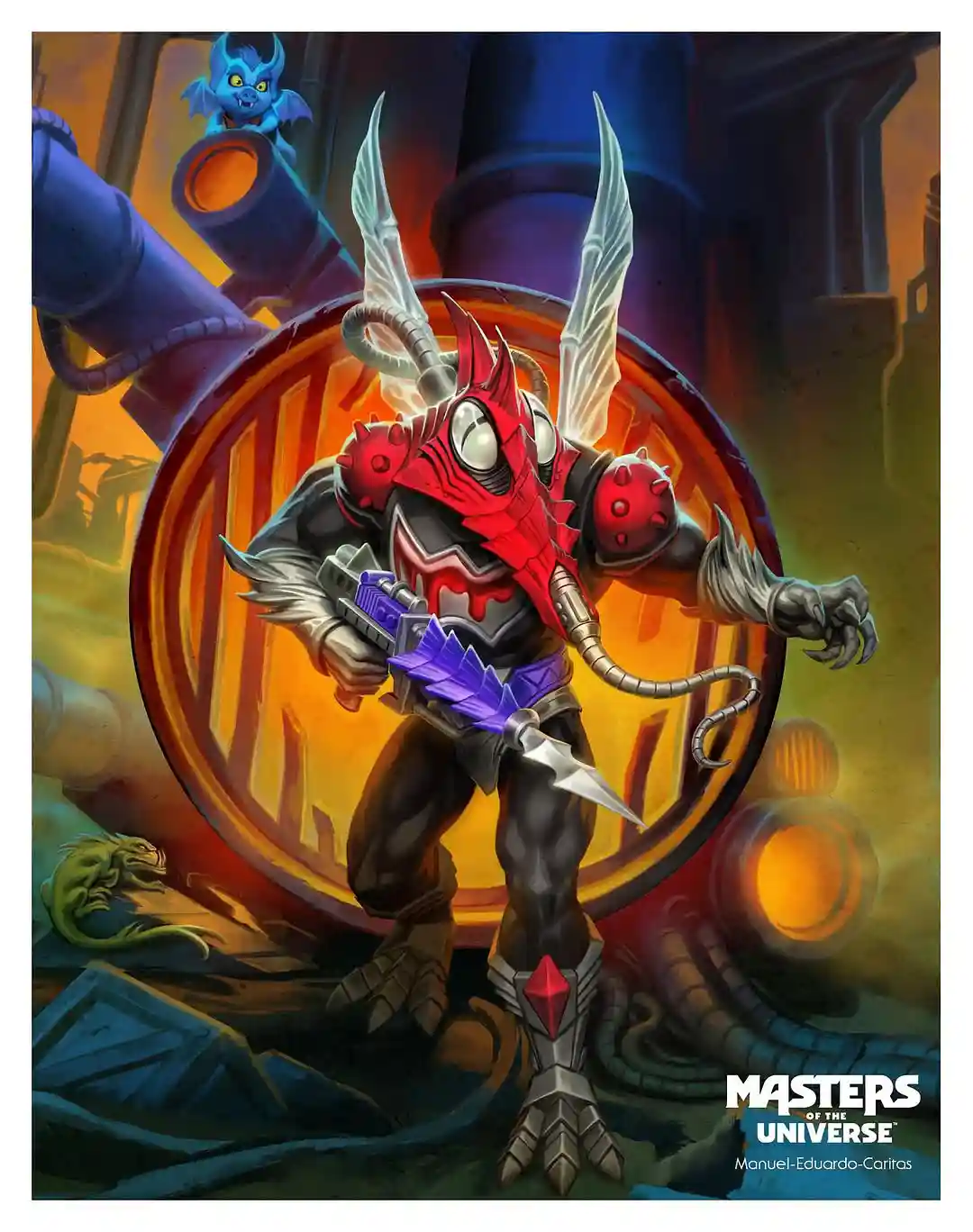 Mosquitor New Eternia Masterverse Hi-Res Art Reveal 3