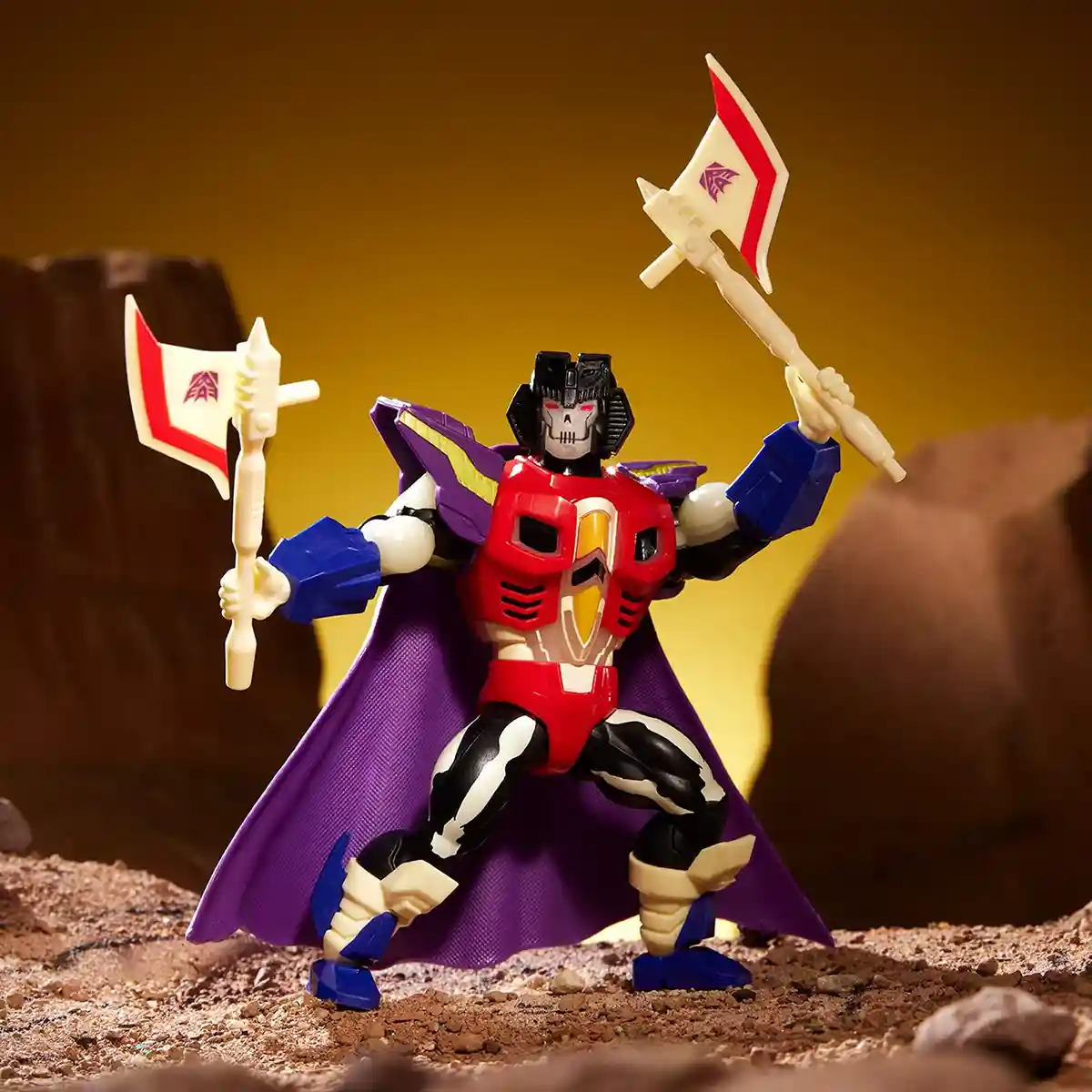 Starscream Armor Scare Glow MOTU Transformers 2