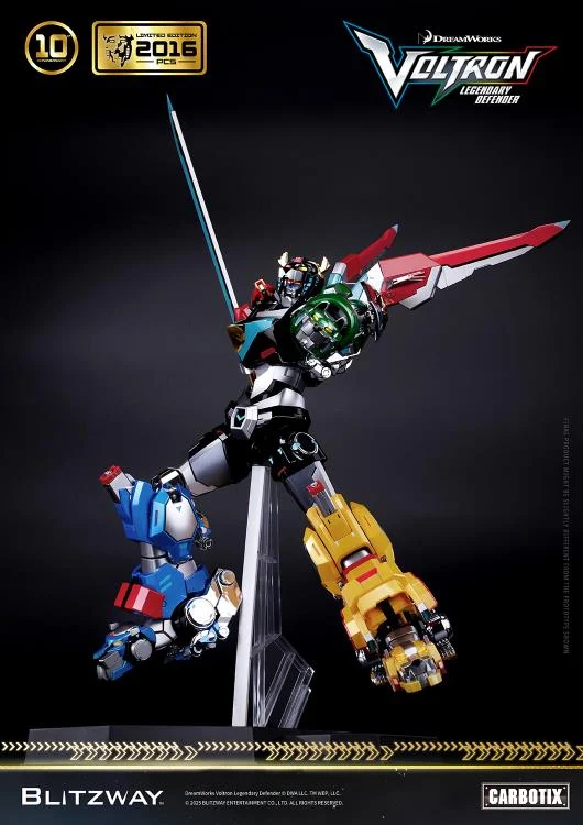 Voltron Legendary Defender Carbotix 10th Anniversary Voltron Special Limited Edition 1