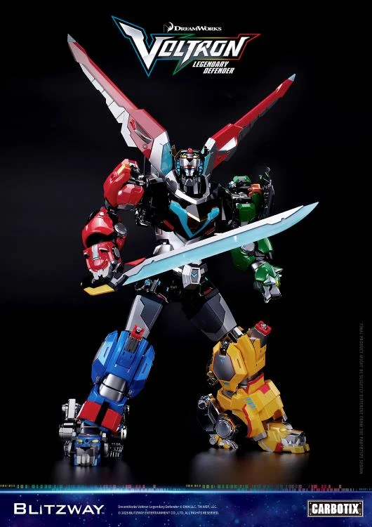 Voltron Legendary Defender Carbotix 10th Anniversary Voltron Standard Edition 2
