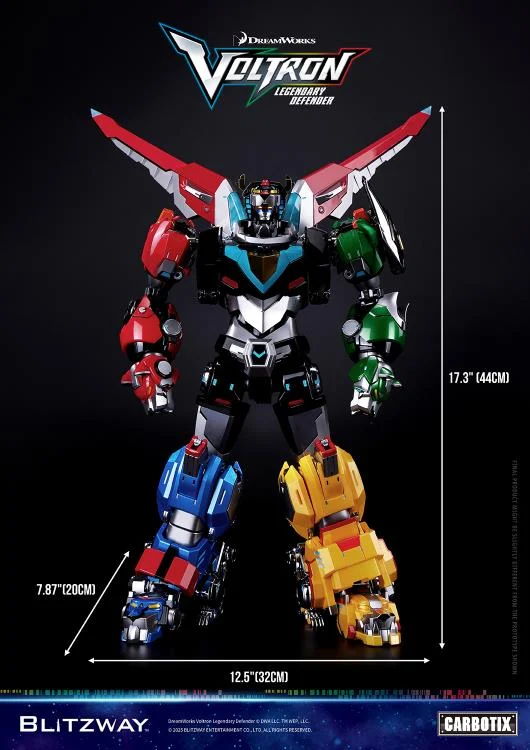 Voltron Legendary Defender Carbotix 10th Anniversary Voltron Standard Edition 6