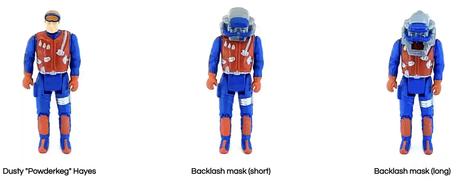 Dusty Hayes Gator MASK Series 1 Vintage 3