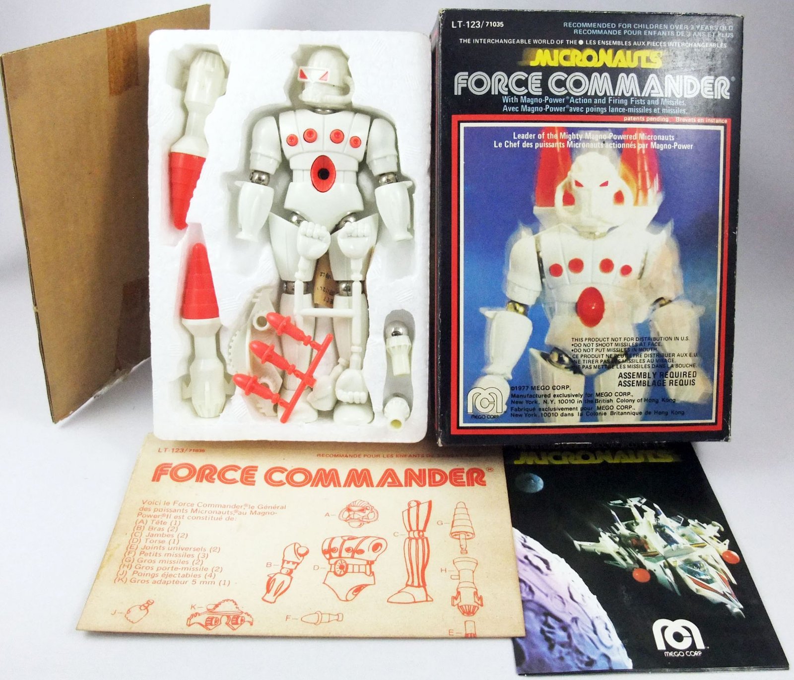 Force Commander Micronauts Vintage Figure 2