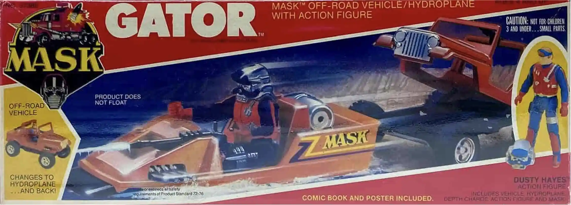 Gator MASK Series 1 Vintage Box Front